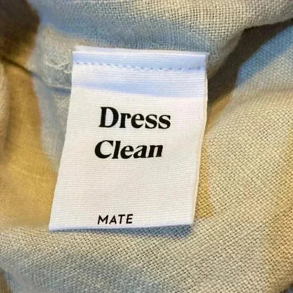 Mate The Label Women's Linen SS Jumpsuit XS in Natural Cropped Organic Pockets - Picture 8 of 9